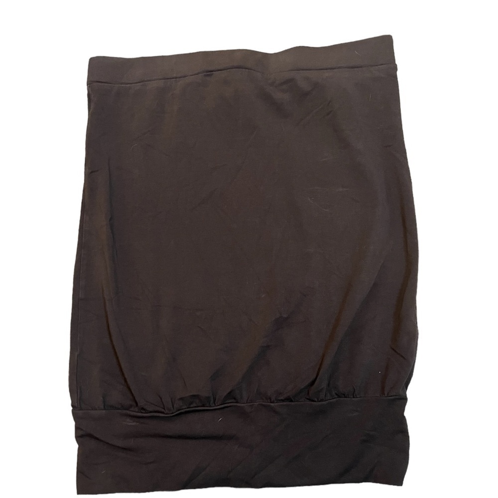 VICTORIA’S SECRET Brown Stretch Built In Bra Strapless Tube Top S
